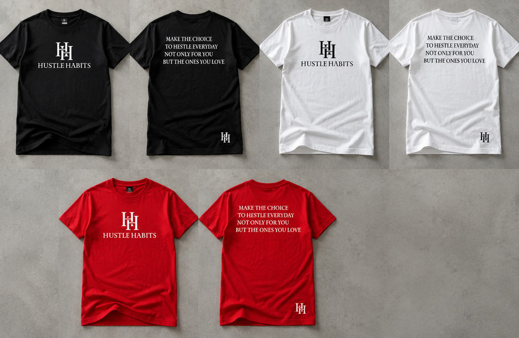 Hustle Ha6its Stample Shirts